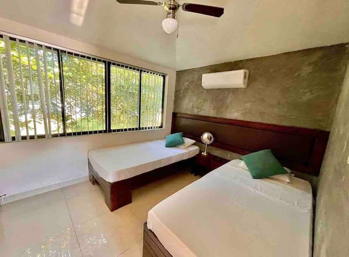 2 سرير فردي في كل غرفة نوم، يمكن تحويلها إلى سرير بمقاس كبير، يطل على الحديقة، بالابا، لاغونا