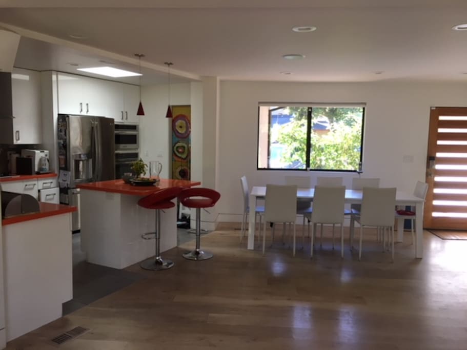 dining room & kitchen