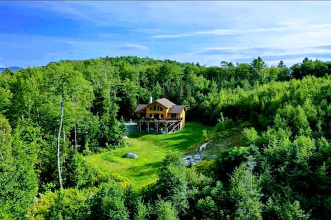 Luxury White Mountain Adventure Cabin & Sauna