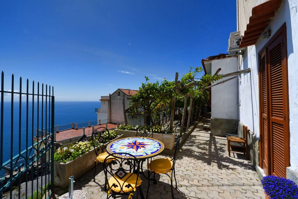 Terrace with sea view