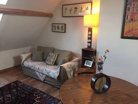 Top performing Airbnb: Attic apartment in town. in Pont L'abbé
