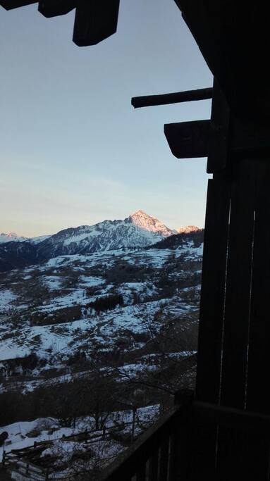 Chaberton all'alba