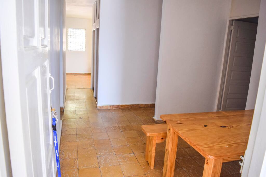 Shared living space entrance