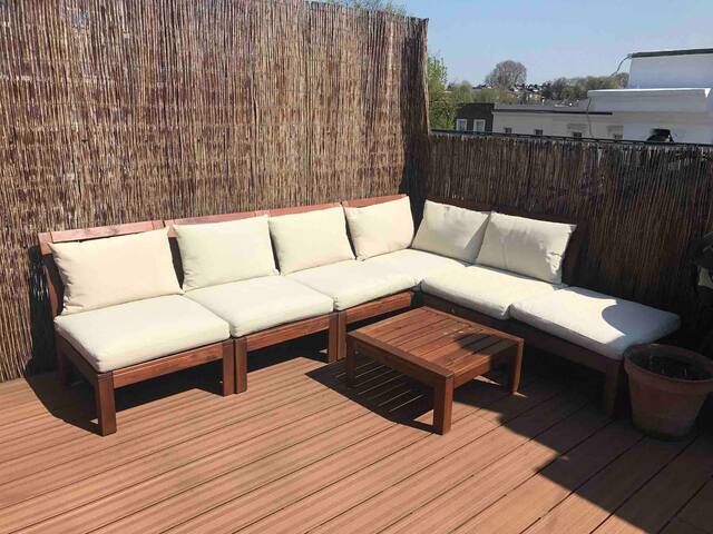 Best roof terrace in London; luxury Victorian home gallery image 3