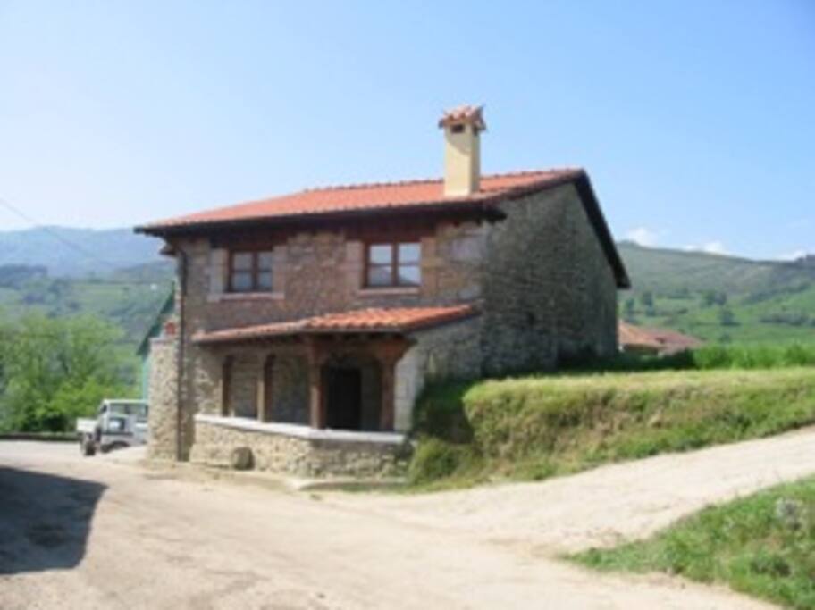 terraza del apartamento de abajo