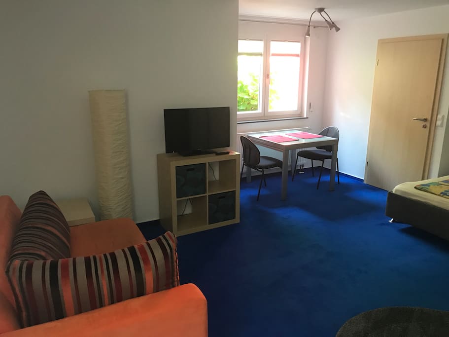 Wohnbereich mit Eßtisch