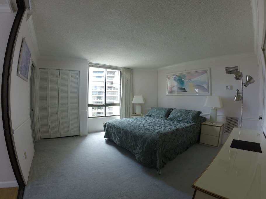 Master bedroom with dedicated bathroom
