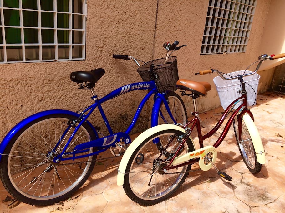 2 bikes you can use
