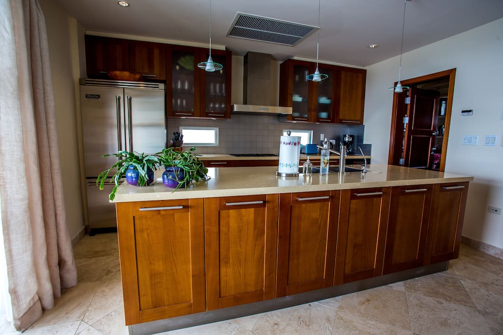well appointed kitchen