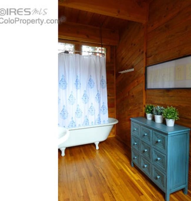 Shower and soaking tub