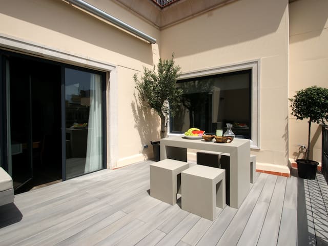 AMAZING TWO BEDROOM APARTMENT WITH PRIVATE TERRACE