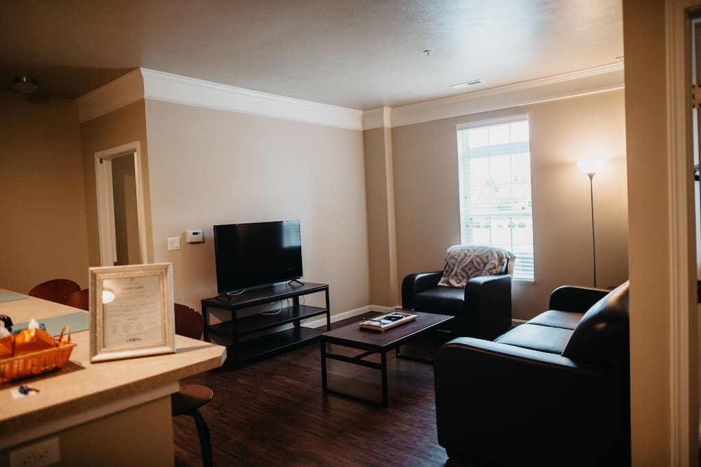Living room w/TV