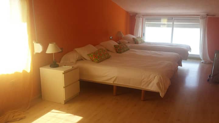 Dhomë gjumi me shkallë më lart