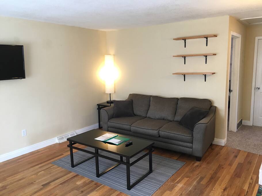 Couch folds out to queen sized bed