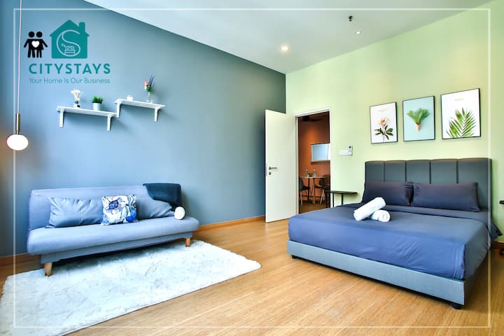 Master room comes with sofa bed