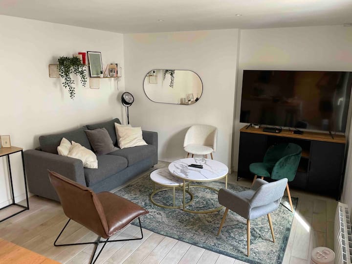 Superbe Duplex Rénové à Rennes 4/6 Personnes - Rennes