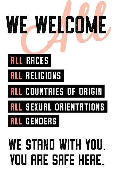 We welcome all!