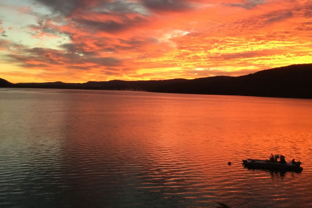 Otsego Lake Sunrise!