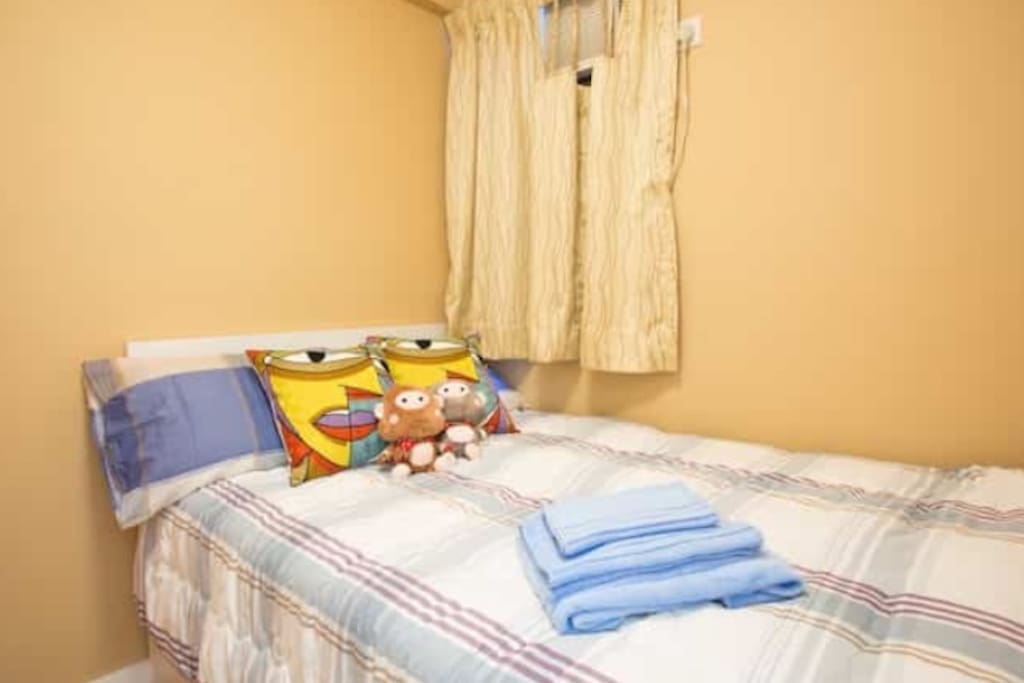 Twin Bedroom.舒适的双人房。