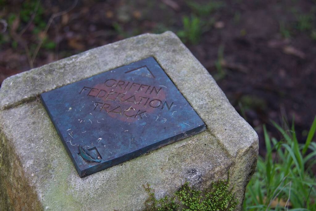 Historic Griffin Federation Track passes near to the house