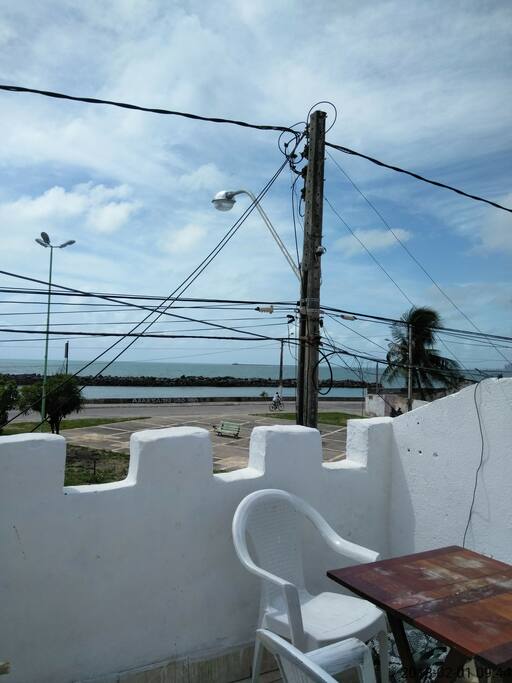 the best place to enjoy the carnival, just steps from Carnival and in front of the sea.