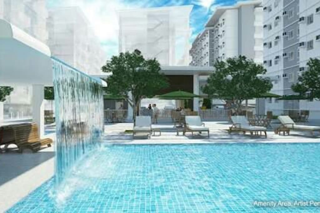 Room is located few steps from the Swimming pool