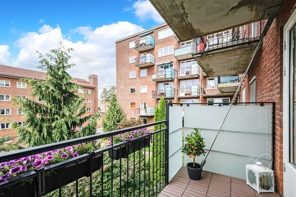 The balcony