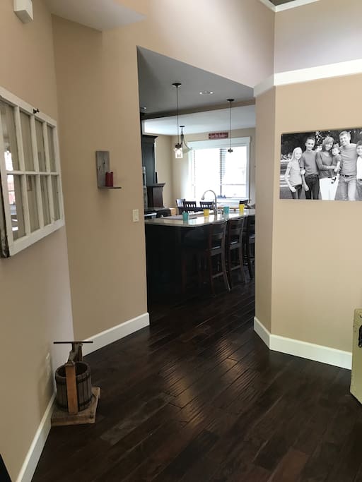 Foyer - Looking into Kitchen