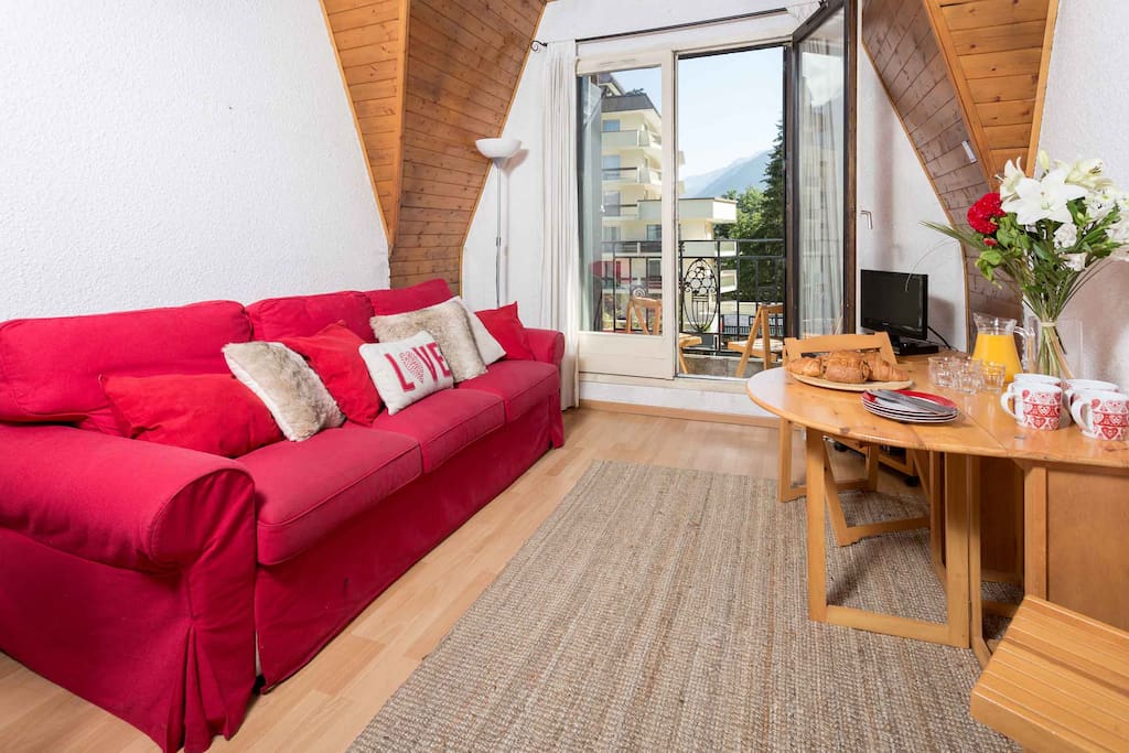 The living area