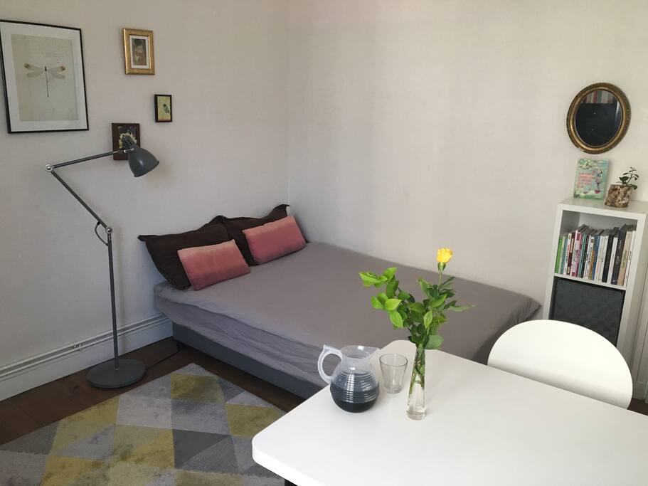 Chambre privée avec lit 2 places