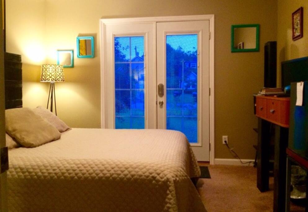 View looking out