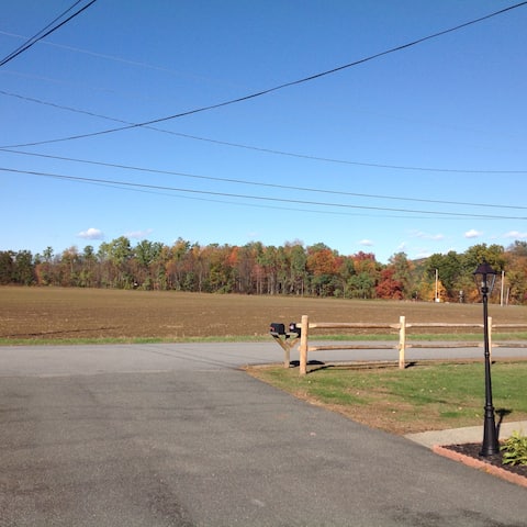 Farm land view.