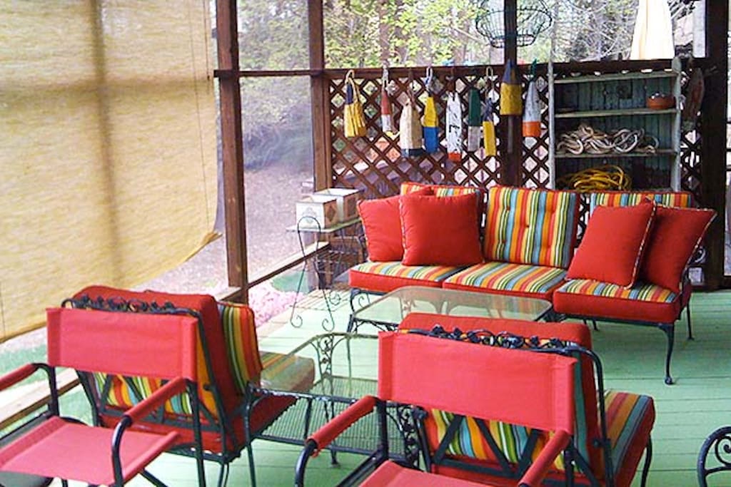 Screened porch