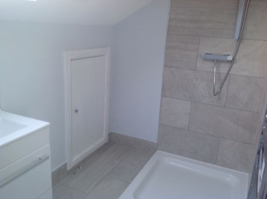 New shower room