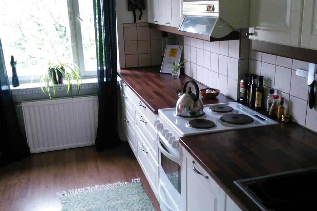 Kitchen from the entrance