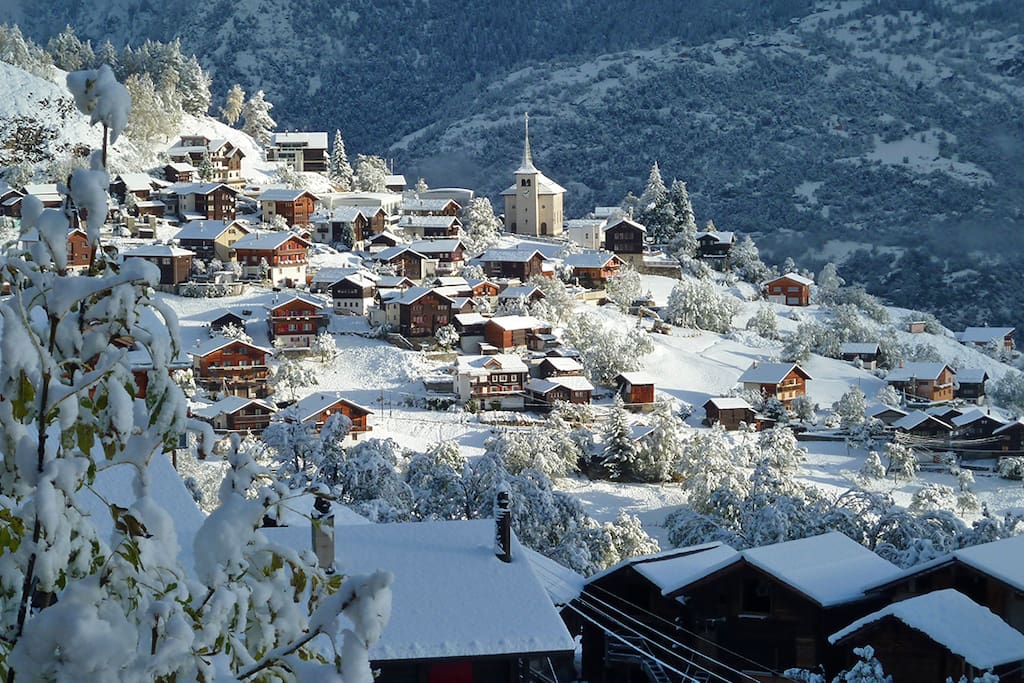 Unse kleines Dorf 1400 m. ü. M
(D.Gerritzen)