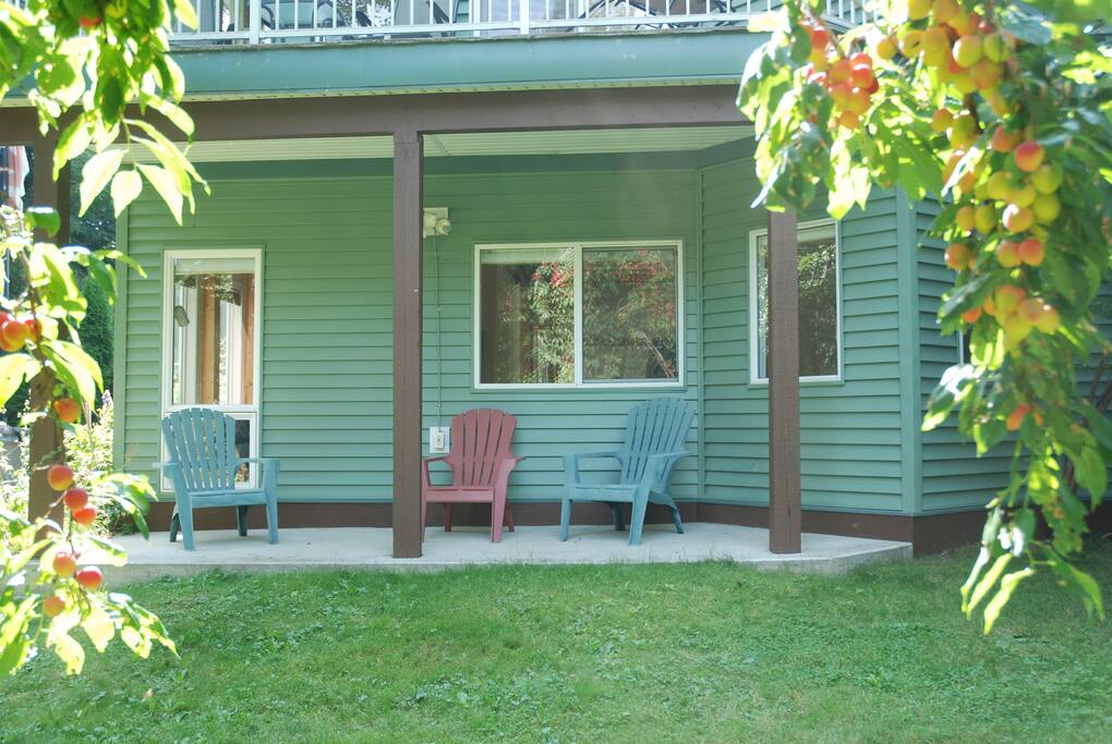East deck