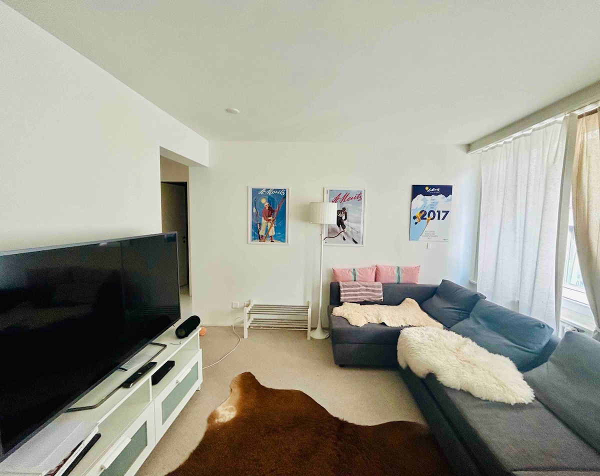 Successful Airbnb property: Modern apartment | Central in St. Moritz village in Sankt Moritz