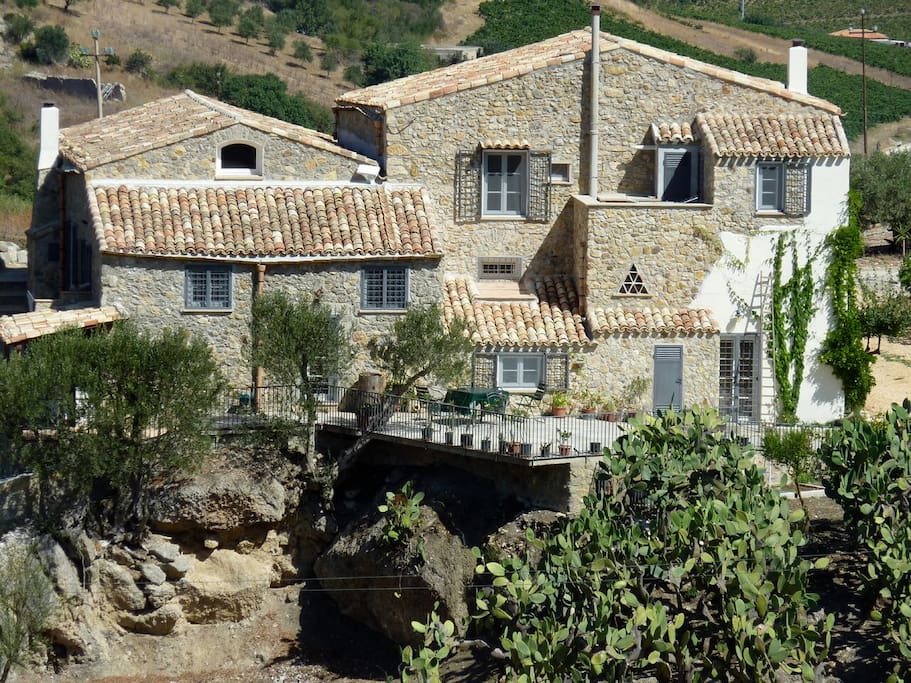 The entire farmhouse