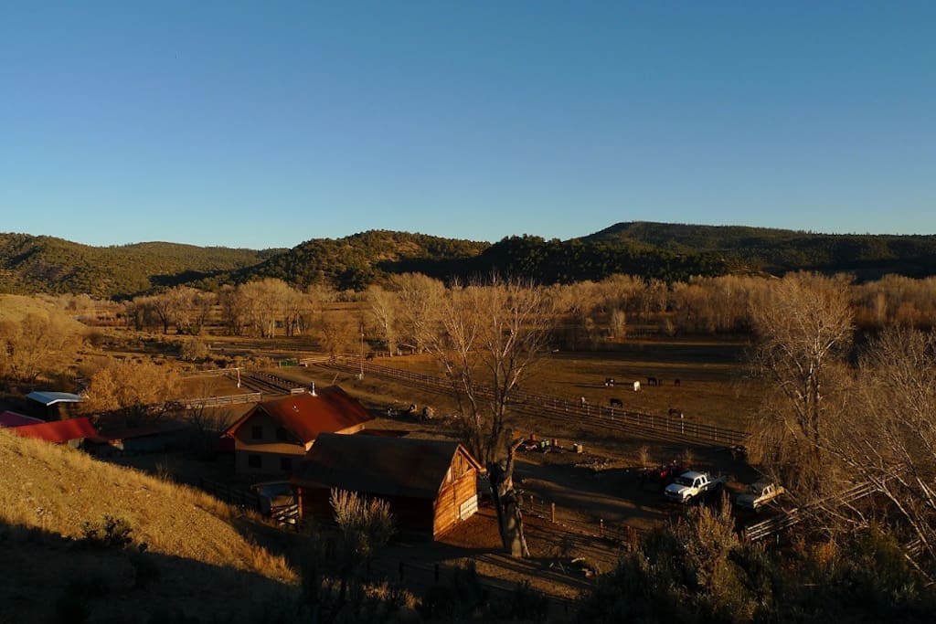 Overview from C.R.500
Ranch in fall