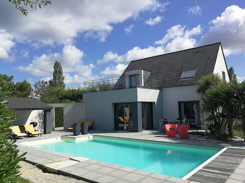 Villa + Private Pool – 56 St Armel 
3* – 3 Clévacances