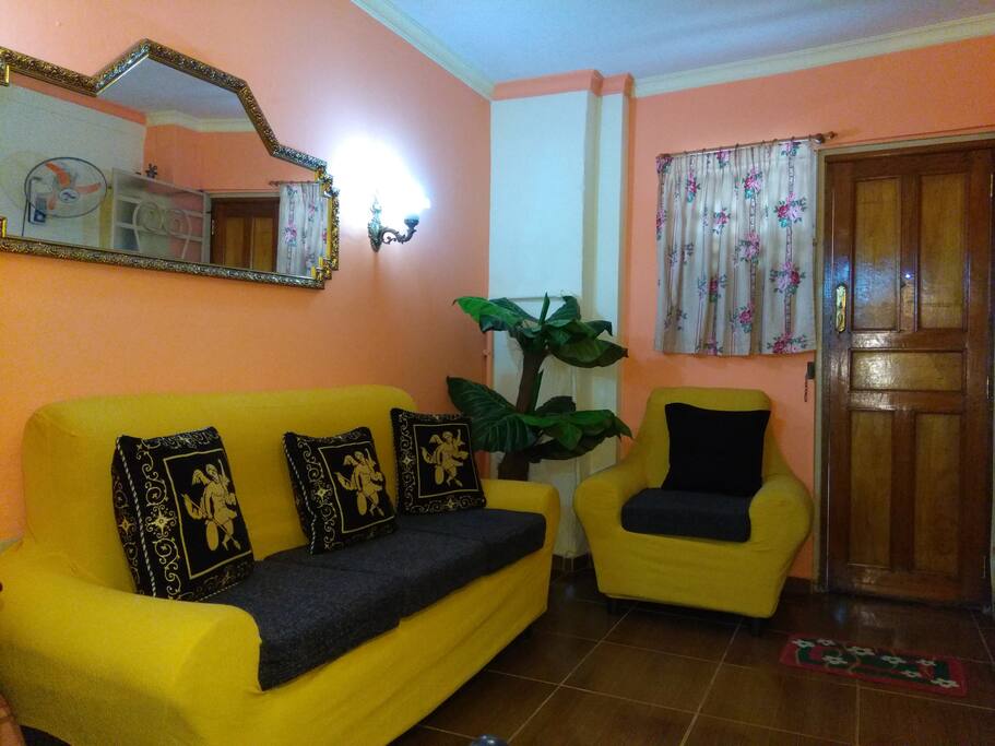 Sala de la casa solo para los huespes