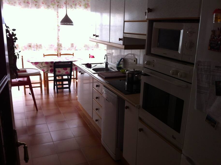 cocina amueblada
