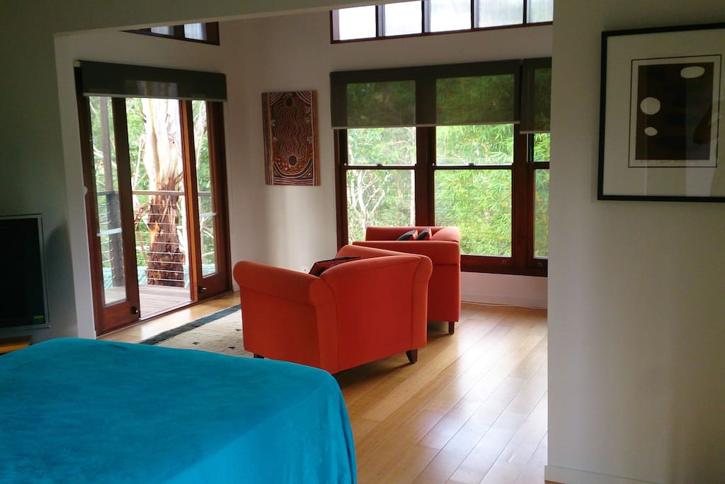 View to sitting area