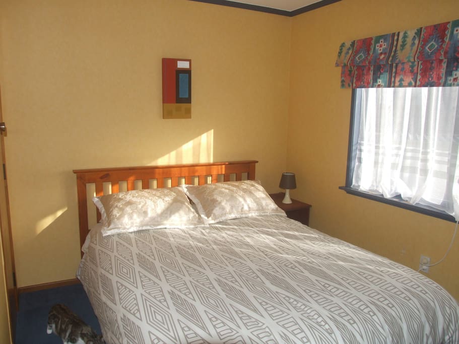 Lovely warm sunny bedroom