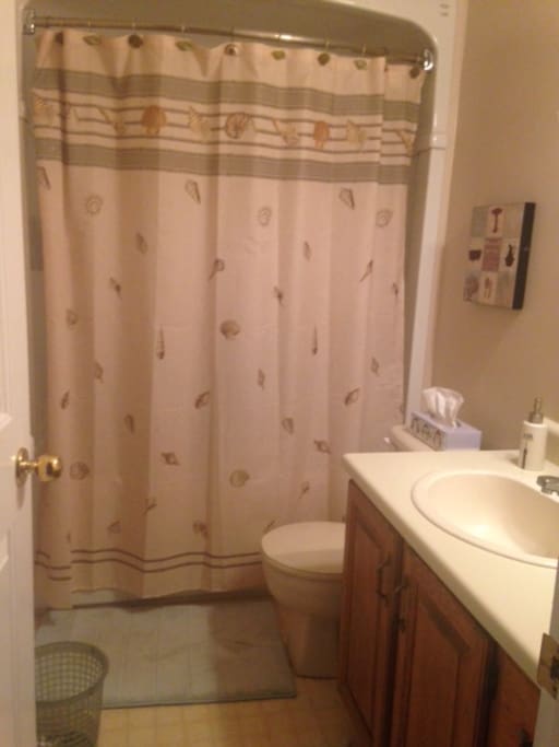 Main Bath , next to bedroom