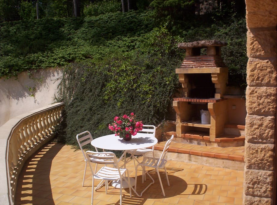 Terrace and bbq