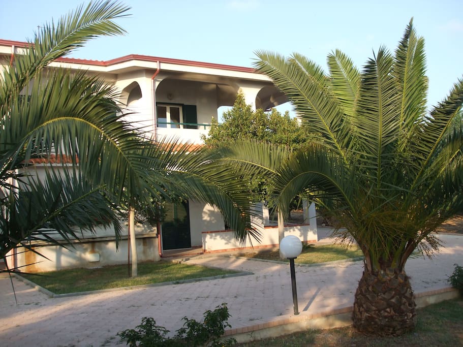 1st floor corner apartment with large covered balcony