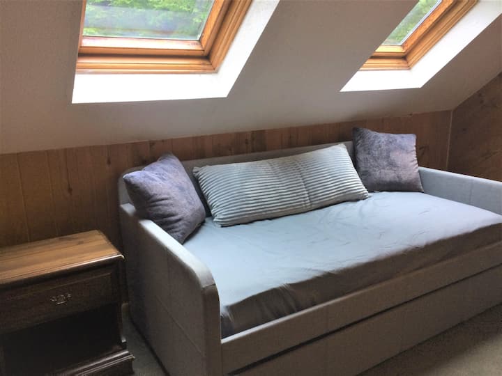 Loft Area with Day Bed that converts to, two single beds