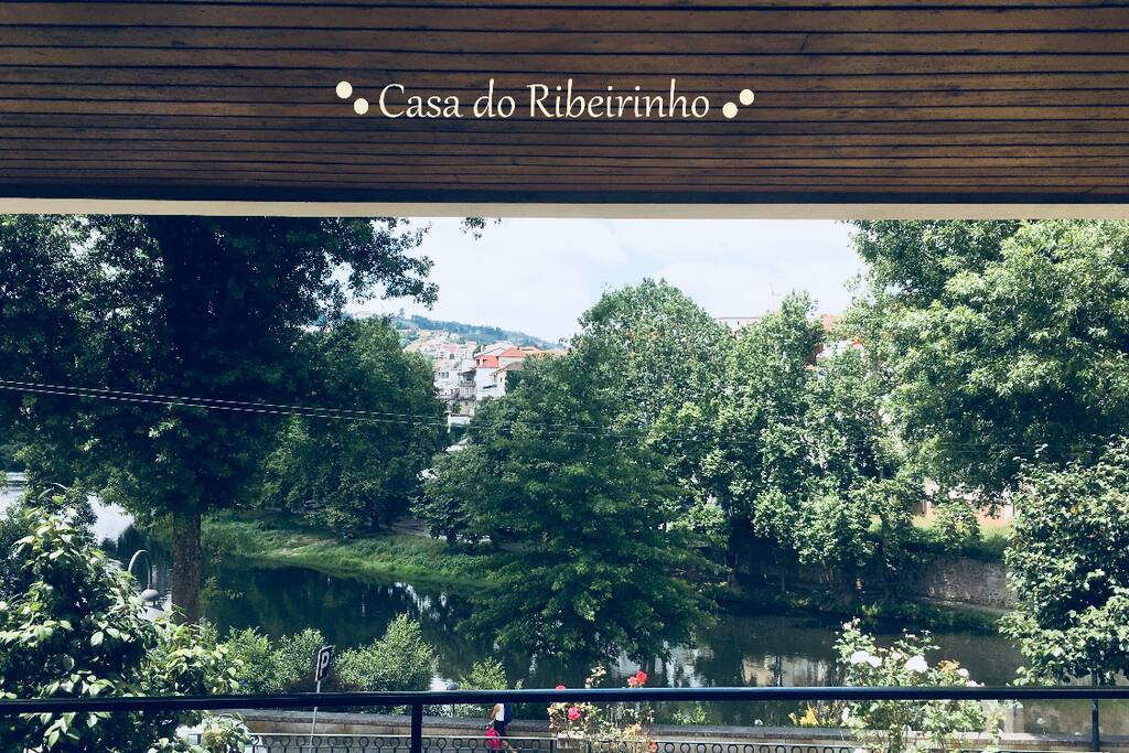 Vista para o rio Tâmega e centro da cidade
